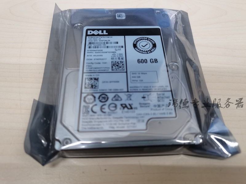 Dell 600Gb Sas 15K 12g Fpw68 St600Mp0036 One-Year Warranty Exos 15E900