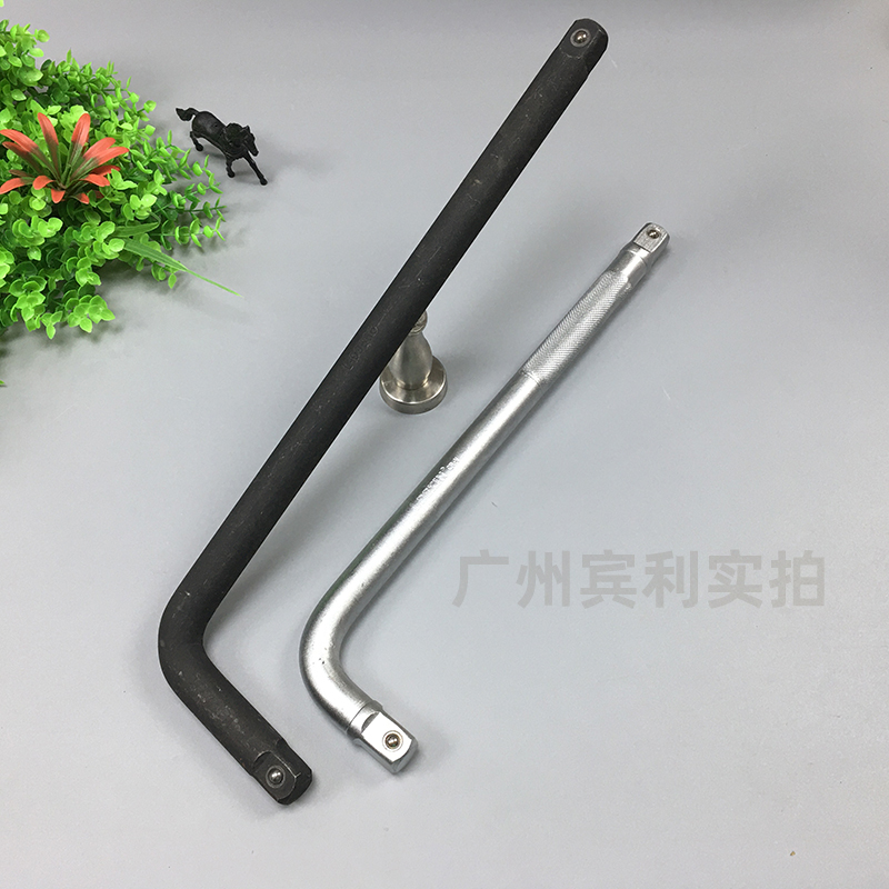 Long Dexin LDEXIN sleeve lever 3 4 inch joint 19mm medium wind gun 7 word afterburner L bending rod