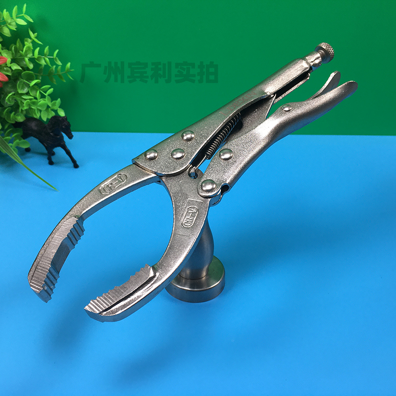Rondsen LDEXIN pincers style vigorously pliers Mighty 10 Inch Motor Oil Filter Core pliers labor-saving fixed oil wrench