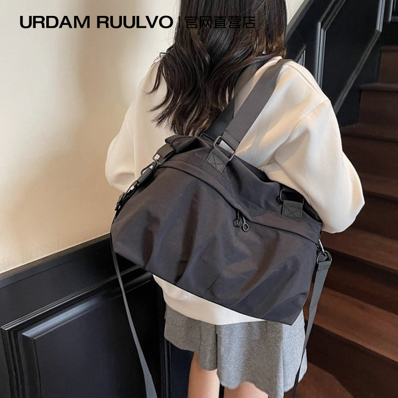 U&R Large-Capacity Short-Distance Business Trip Travel Bag for Women 2026 New Lightweight Luggage Bag Portable Fitness Bag
