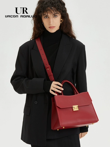 Красная портативная сумка через плечо на день матери для невесты, подарок на день рождения