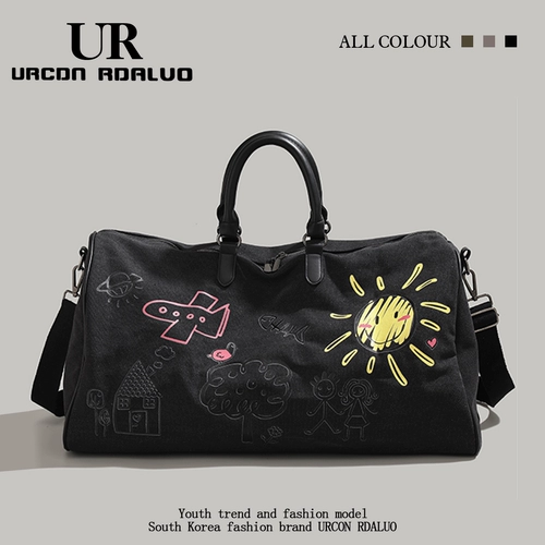 Мультяшная сумка для путешествий для путешествий, вместительный и большой рюкзак подходит для мужчин и женщин, универсальная спортивная сумка, барсетка