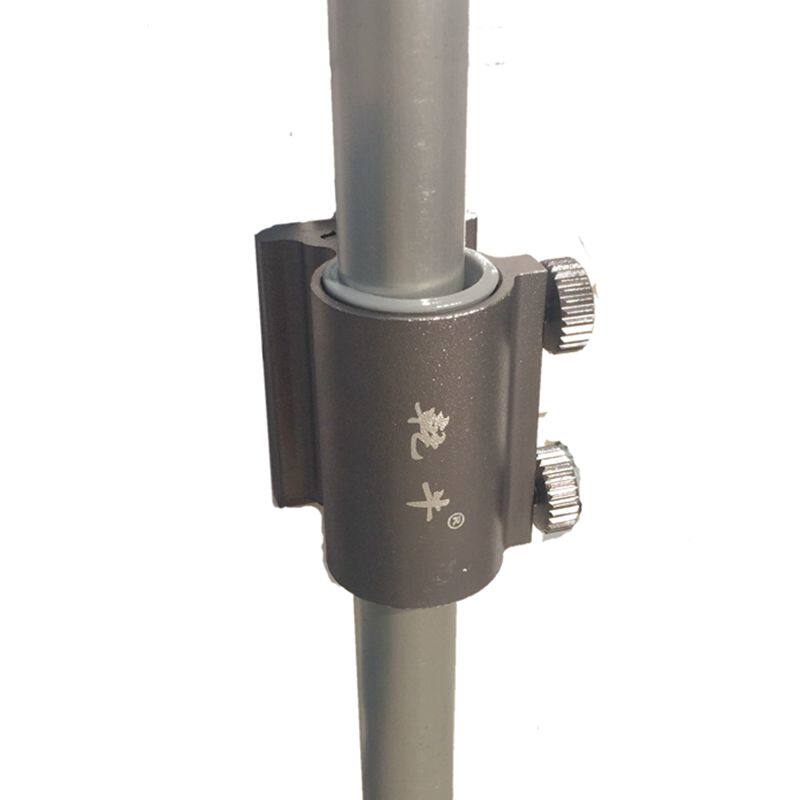 New fishing box accessories aluminum alloy umbrella frame gold red umbrella frame fishing box accessories 12mm umbrella handle base