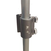 The new fishing box accessories aluminum alloy umbrella stand golden red umbrella stand diao yu xiang accessories 12mm which base