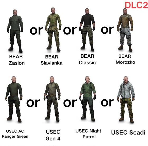 Escape from Tarkov Skin Clothing Apparel Activation Code Cdk