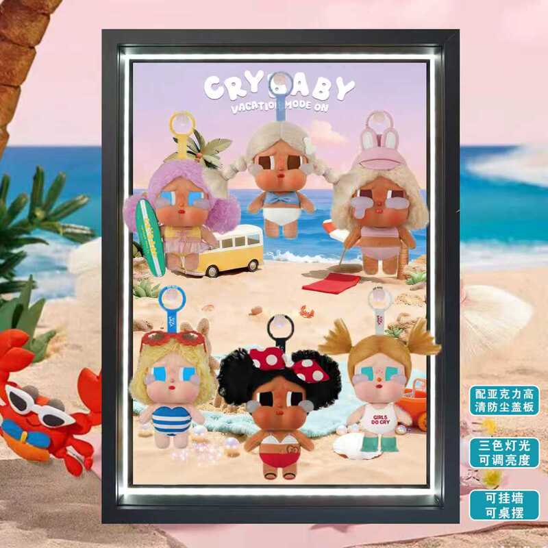 Suitable for Popmart Crybaby Tears Factory Series Vinyl Face Plush Crying Doll Display Box