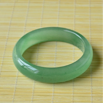 Natural Dongling Stone Bracelet Green Dongling Jade Bracelet Warm Full Women Ice Jade Bracelet with Certificate