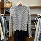 Южнокорейский весенний товар с круглым воротником, ретро кардиган, 2023, в корейском стиле, по фигуре