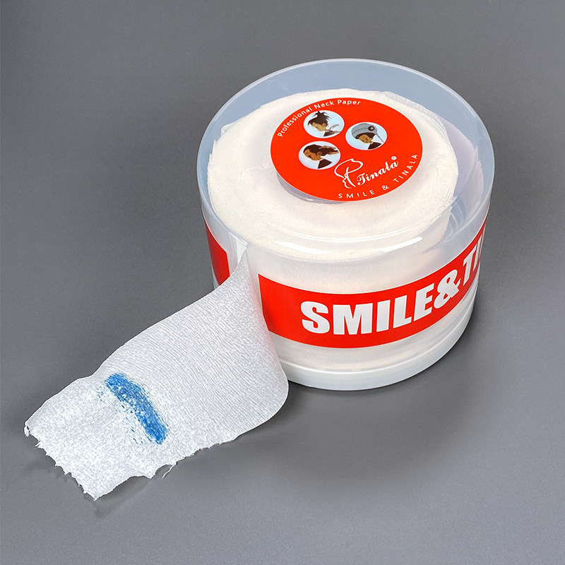 Neck carton box hairdressing barber shop neck carton box disposable special box plastic box barber shop hair salon