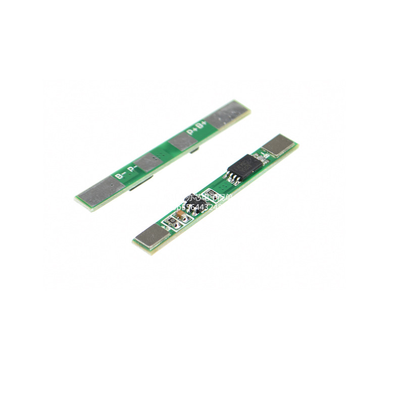 3 7V lithium battery charging protection board module suitable for polymer 18650 can be spot welded and 3A overcurrent value