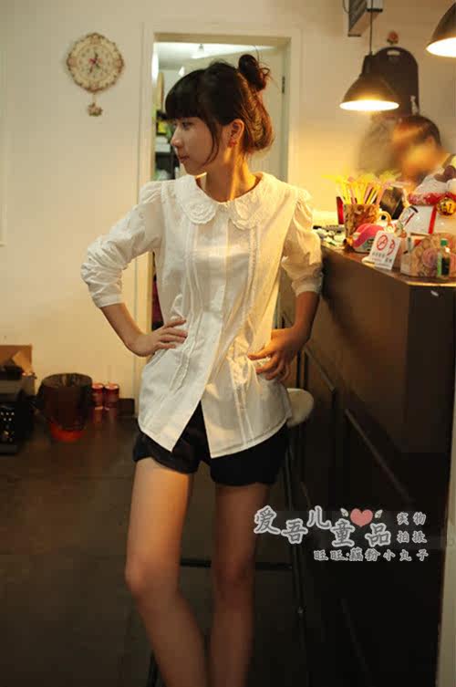 Chemise fille à manche longue - Ref 2085563 Image 10