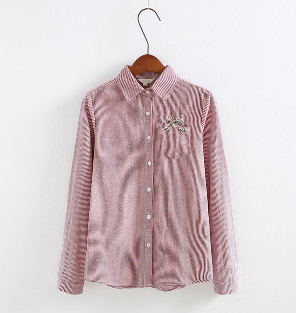 Chemise fille à manche longue - Ref 2086256 Image 21