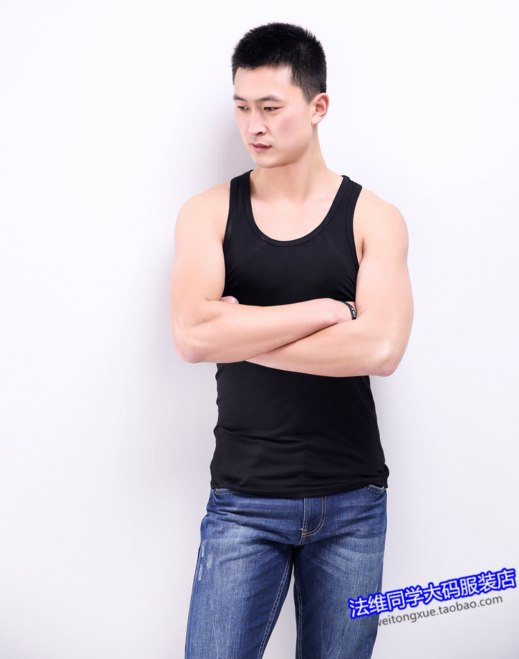 Vest cỡ lớn cho nam mùa hè kéo dài phương thức cộng với phân bón XL siêu lớn quần nam đẹp