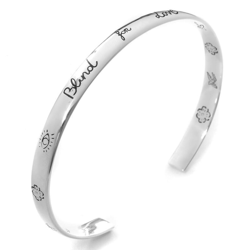 Gucci Blind for Love Couple Gift 925 Silver Fashionable Versatile Bracelet 455242 Gucci Blind for Love Couple Gift 925 Silver Fashionable Versatile Bracelet 455242