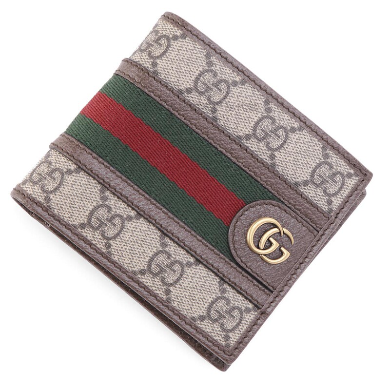 Gucci Ophidia Gg Men's New Year Gift Short Wallet Card Holder 597609 Genuine Gucci Ophidia Gg Men's New Year Gift Short Wallet Card Holder 597609 Genuine