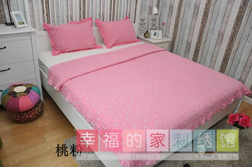 Khăn trải giường bằng vải bông của Hàn Quốc là mùa hè được phủ bằng những bông hoa nhỏ sử dụng kép mềm mại, chống trượt mềm mại không thể mua được bóng thảm nhung trải giường