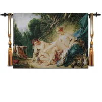 Bỉ thảm học mới của thế giới nhà văn nổi tiếng người Pháp Boucher hoạt động "sau khi tắm của Diana" - Tapestry 	thảm treo tường doremon	