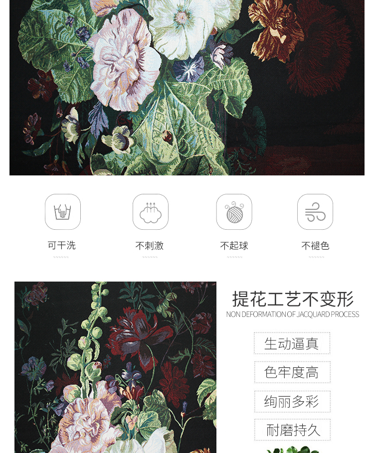Tấm thảm Bỉ Vải Châu Âu Tranh Mẫu Nhà Tranh Tranh Nhà Đẹp Wedding Murals Hoa Still Life Tapestry thảm treo tường bản đồ thế giới