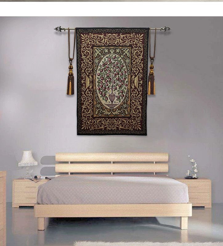 Bỉ Tapestry Phòng ngủ Chăn Nhà hàng Tapestry Tranh Trang chủ Mẫu phòng Vẽ tranh Thiết kế mềm Tấm thảm Mới