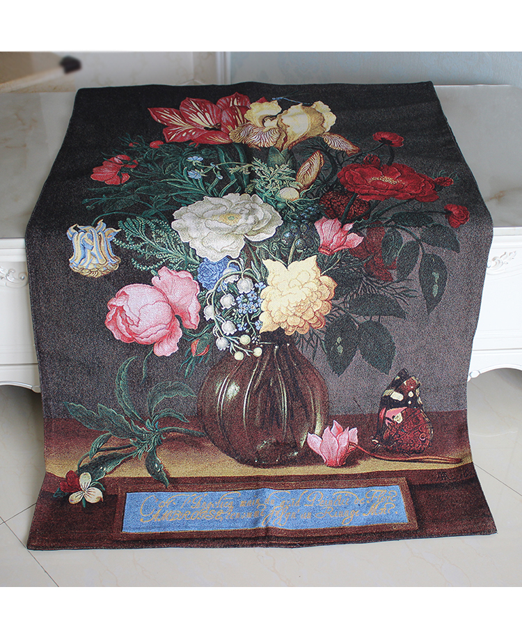 Tấm thảm Bỉ Vải Châu Âu Tranh Mẫu Nhà Tranh Tranh Nhà Đẹp Wedding Murals Hoa Still Life Tapestry thảm treo tường bản đồ thế giới
