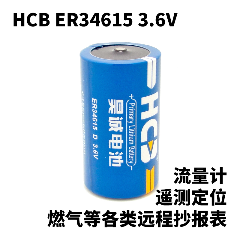 Haicheng HCB ER34615 3 6V Battery telemetry positioning flow meter remote Transcript of gas alarm
