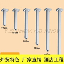 10 30 40 45cm into the wall concealed ceiling ceiling square all copper shower connecting shower arm tube supply