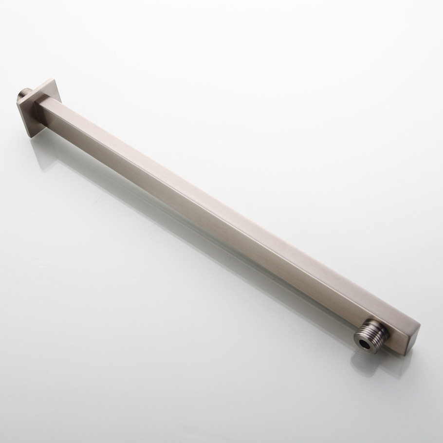 YJB square 304 stainless steel wire drawing in wall type shower head shower head Shower Pipe Concealed Hide Suspended Ceiling Vertical Bar