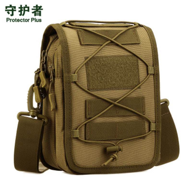 Guardian Outdoor Riding SHOULDER BAG SINGLE SHOULDER BAG SMALL DIAGONAL SATCHEL BAG MAN BAG POCKET CASUAL BAG MULTIPURPOSE CONTAINING PACKAGE ACCESSORY BAG