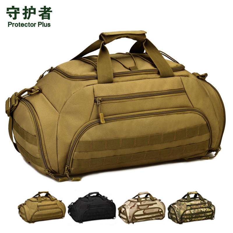 35 liters multifunction travel bag Shoe bin containing bag Double shoulder bag Luggage Bag Climbing Bag for men and women Military fans handbag