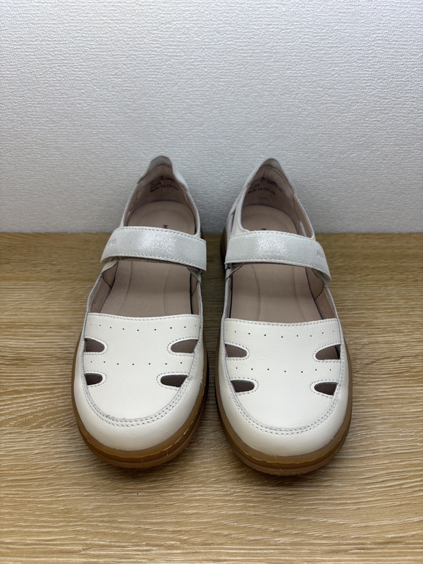 Authentic Women's Shoes from the Store, Genuine Leather Velcro Soft-Soled Sandals, Summer Casual Closed-Toe Clogs