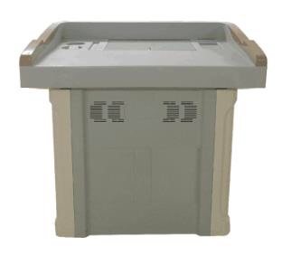 Electroteaching Multimedia Plastic Steel Banban Electrifying Sub teacher's desk performance Control desk notebook Podium Cargmacro JH-1110A