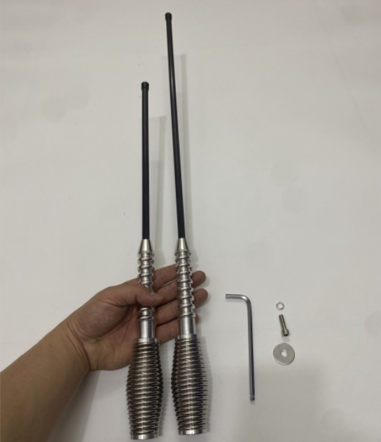 48-80cm bold stainless steel rod modified antenna without bracket car motorcycle decorative antenna flagpole