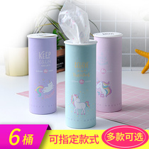 Car car with cartoon print paper towel car extract type cute fashion car paper draw creative color car on-board draw