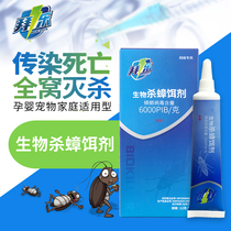 Baile cockroach drug whole nest end cockroach glue bait cockroach powder house sticker biocroach bait