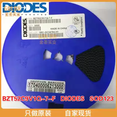 (New original stock) BZT52C9V1Q-7-F Diode Zener Single 9 1V 6 0