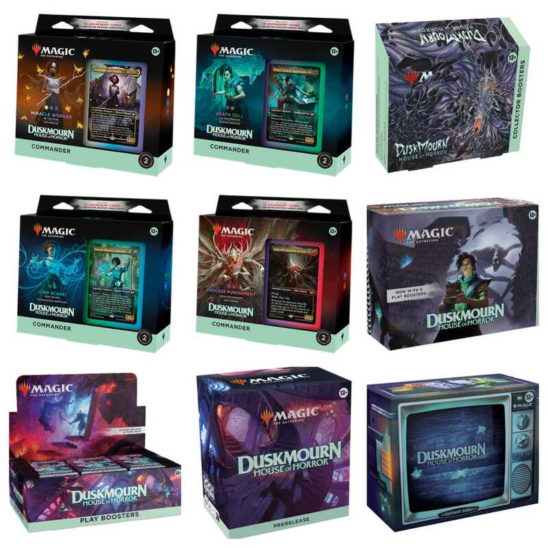 Magic: the Gathering: Twilight Inn, Haunted Mansion Horror Dsk Pre-Order Box, Rare, Regular, Fat Pack, Commander, English