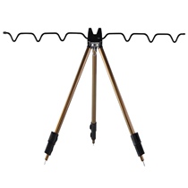 Direct foreign trade tail single 1 2 meters sea rod bracket Fishing rod bracket table fishing rod frame Triangular battery throwing rod bracket