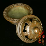 Антиквариат коллекция старая медная искусство постоянное медное благоволо