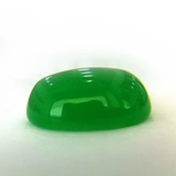 马来玉绿色宝石椭圆形DIY平底首饰配饰未镶嵌戒指男戒面裸石配件