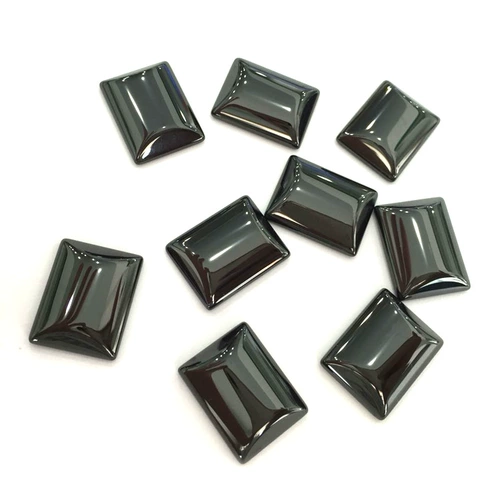 Прямоугольное черное кольцо с камнем, драгоценный камень для кольца с цирконом, инкрустация камня, с драгоценным камнем, DIY