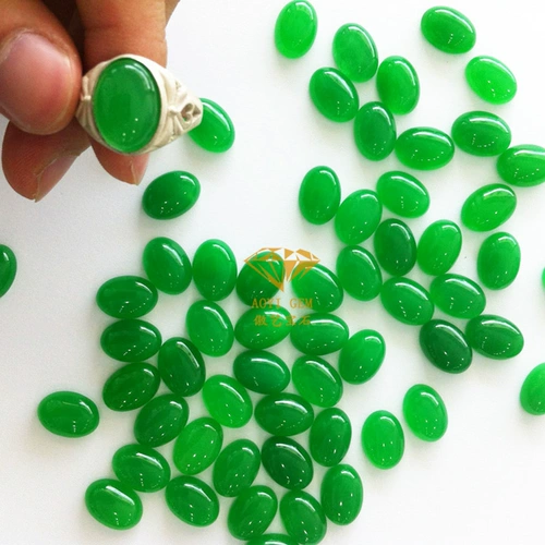 马来玉 Зеленый аксессуар, инкрустация камня, кольцо, драгоценный камень для кольца, аксессуары, с драгоценным камнем