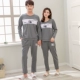 Đặc biệt hàng ngày những người yêu thích mùa xuân và mùa thu mùa đông đồ lót nữ dài tay cotton nam quần cotton hoạt hình bộ đồ ngủ bộ đồ ngủ ngộ nghĩnh