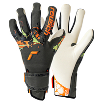 Glaring Goalkeeper Gloves Fire Football World Cup Competition Exclusive Limited Top Fit Inner Slit without Keeper Keeper