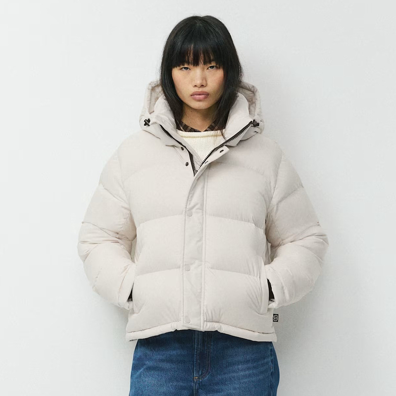 Aritzia 2026 New Winter Puff 90 White Goose down Short Thickened Tna Warm down Jacket for Women Aritzia 2026 New Winter Puff 90 White Goose down Short Thickened Tna Warm down Jacket for Women