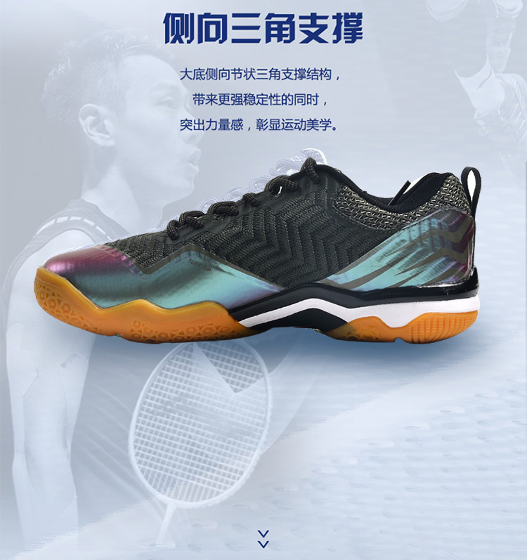 Trang web chính thức hàng đầu giày cầu lông Li Ning Giày cầu lông nổ âm thanh AYZN011 giay the thao nam