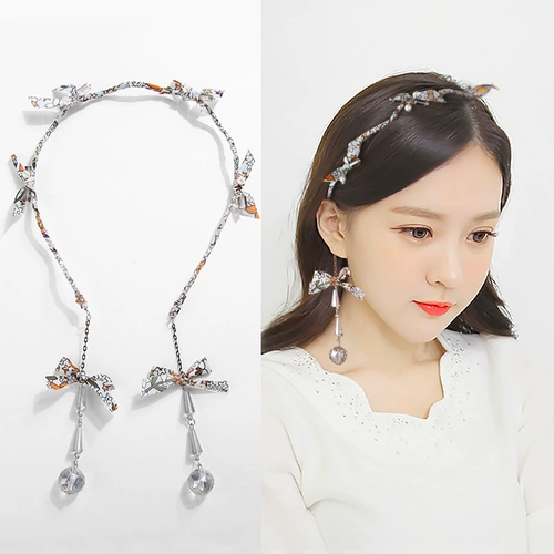 Серьги, ободок с кисточками, подвеска, заколка для волос, аксессуар для волос