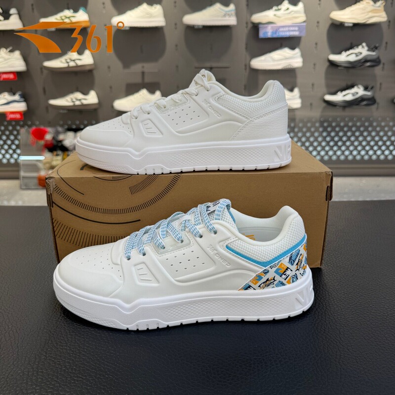 361 Degrees 2026 Summer New Product [Light Cloud 4.0] Men's Lightweight, Breathable, Cool-Feeling Skateboard Shoes 572626608