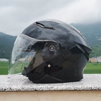 Ch619/Glossy Black/Transparent Lenses Comes with headgear/gloves/anti-fog patch
