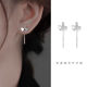 2025 여성 숲을위한 새로운 Ginkgo Leaf Earrings 스터드 스위트 스위트 스프린 트거젤 이어링 체인 기질 다목적이고 간단한 귀 장식