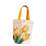 Брендовый тканевый мешок для отдыха, милая сумка на одно плечо, в цветочек